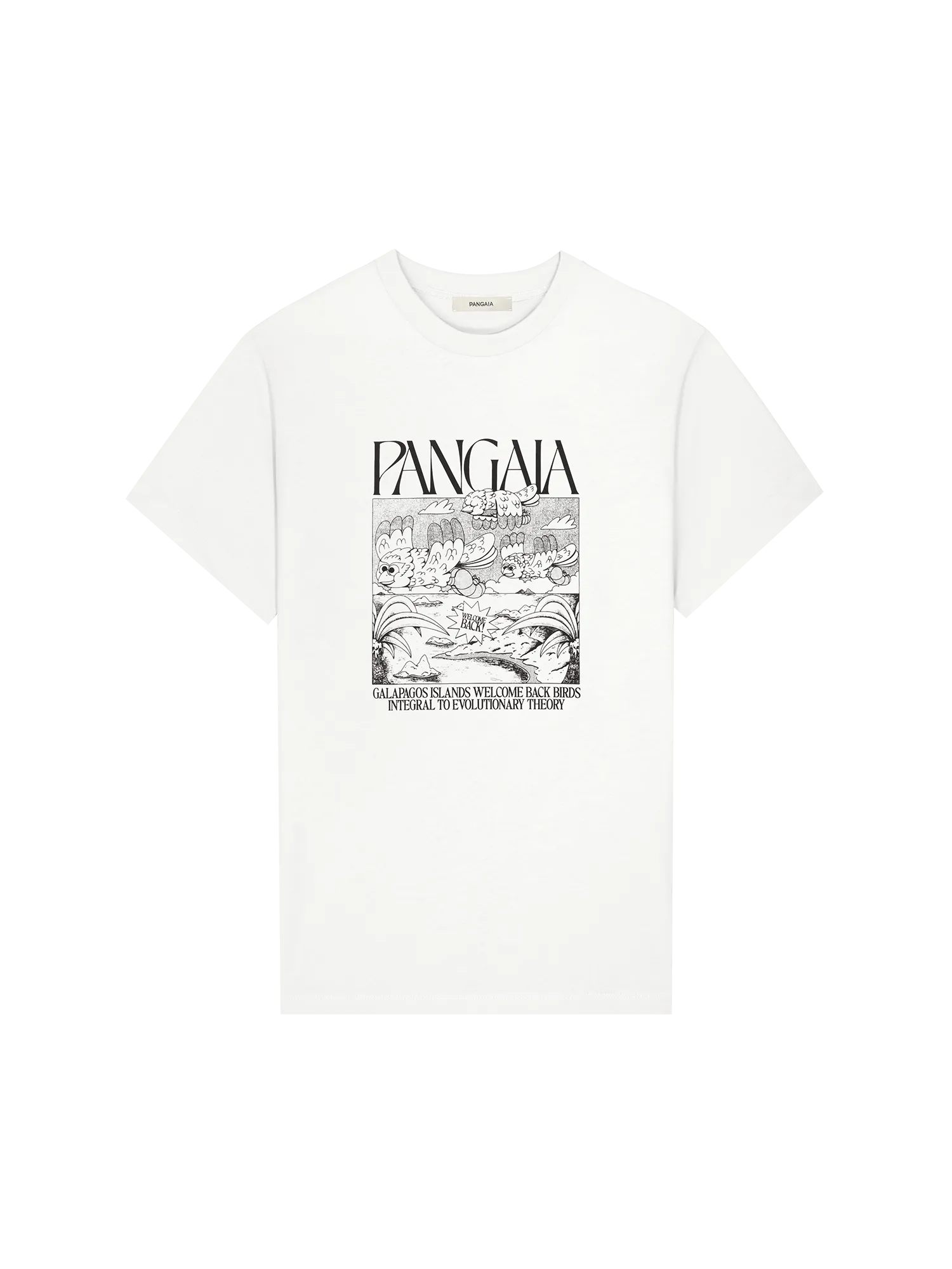 Mens Finches Return Hope T-Shirt—off-white