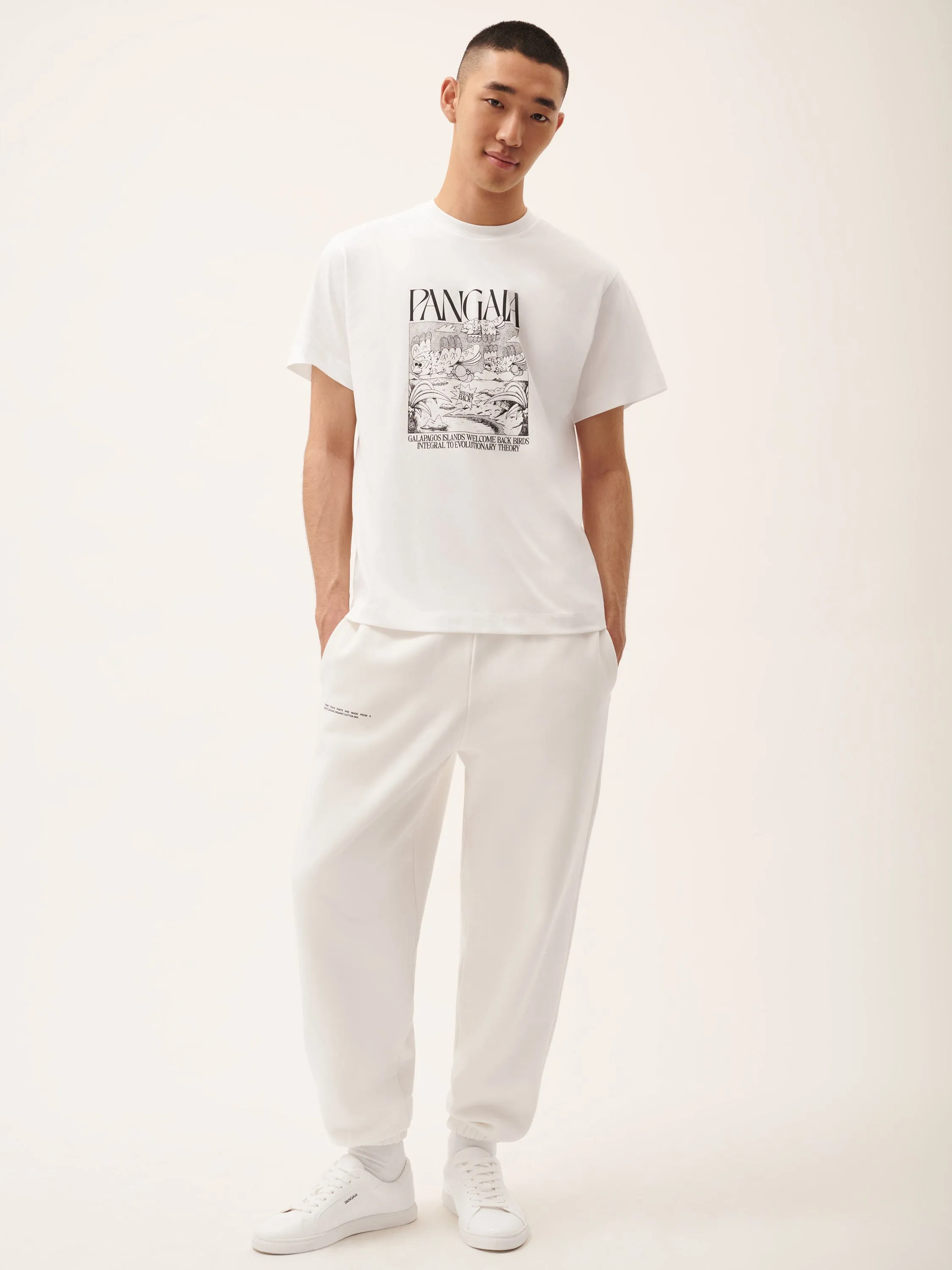 Mens Finches Return Hope T-Shirt—off-white