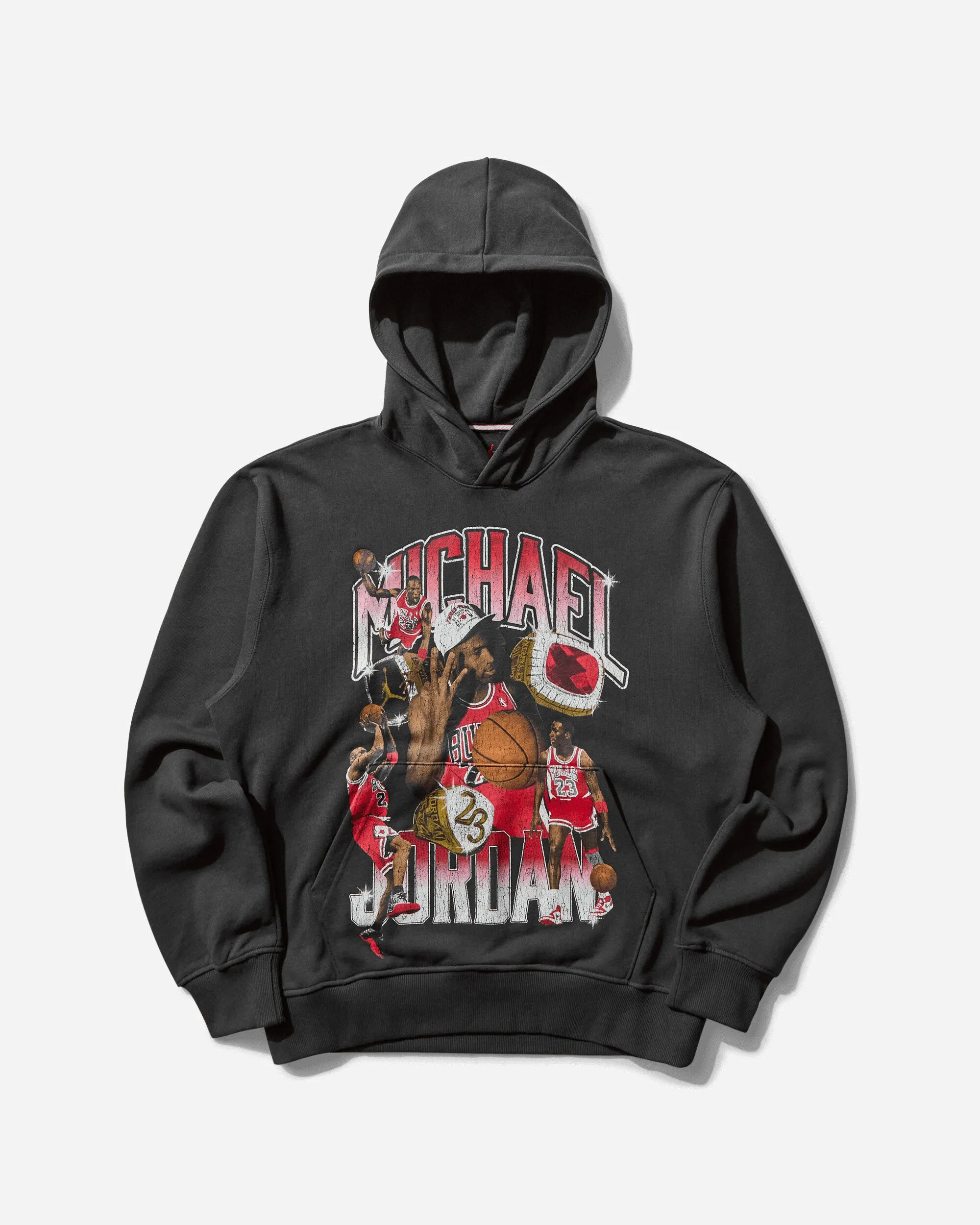 Men's Flight Fleece Graphic Hoodie Off Noir