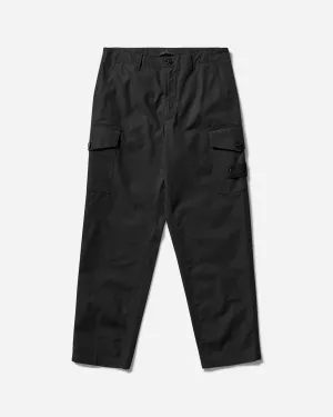 Men's Ghost Piece Weatherproof Cotton Canvas Cargo Pants Black