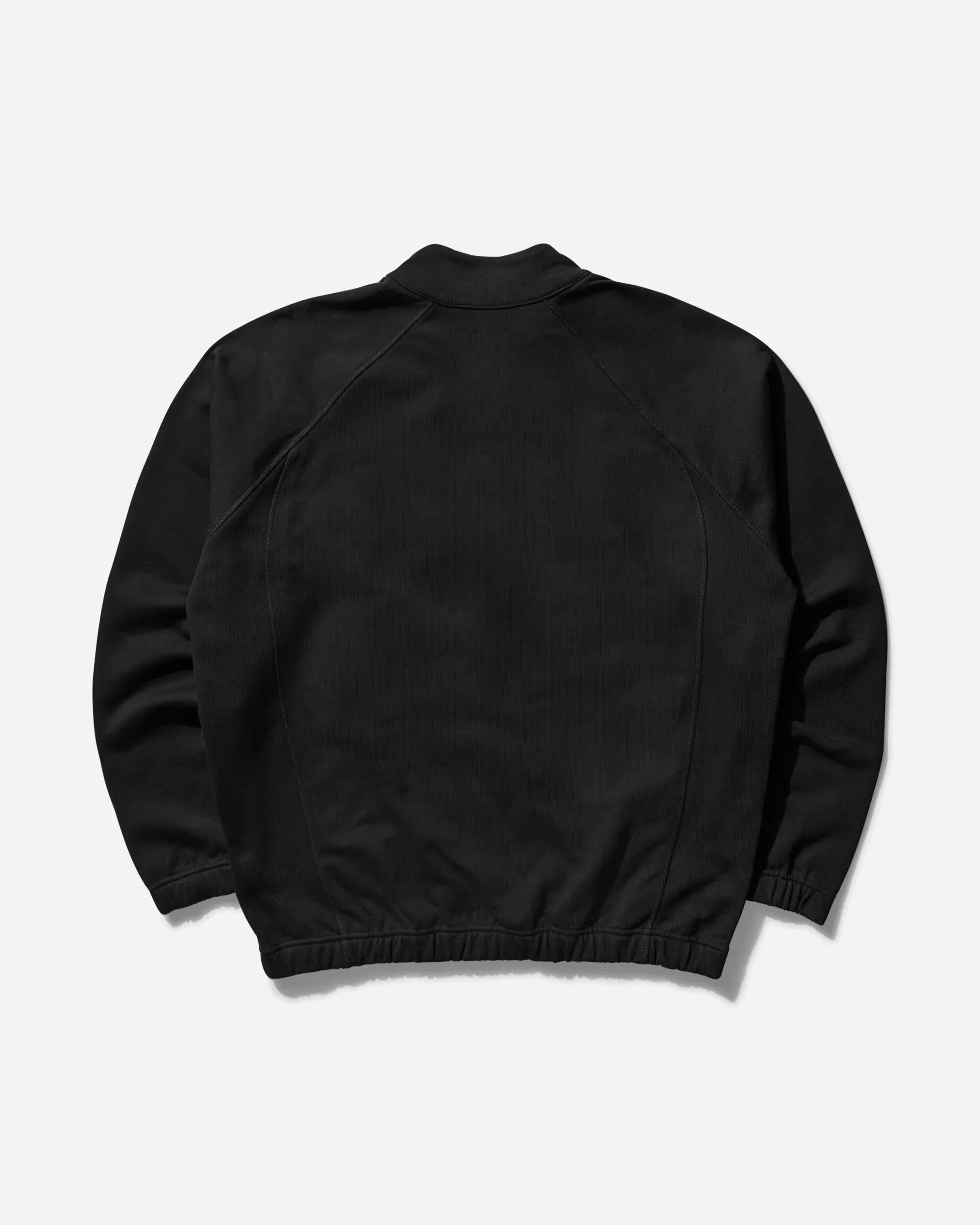 Men's Heavy Half Zip Sweatshirt Black