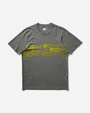 Men's Horizontal Logo T-Shirt Smoked Pearl