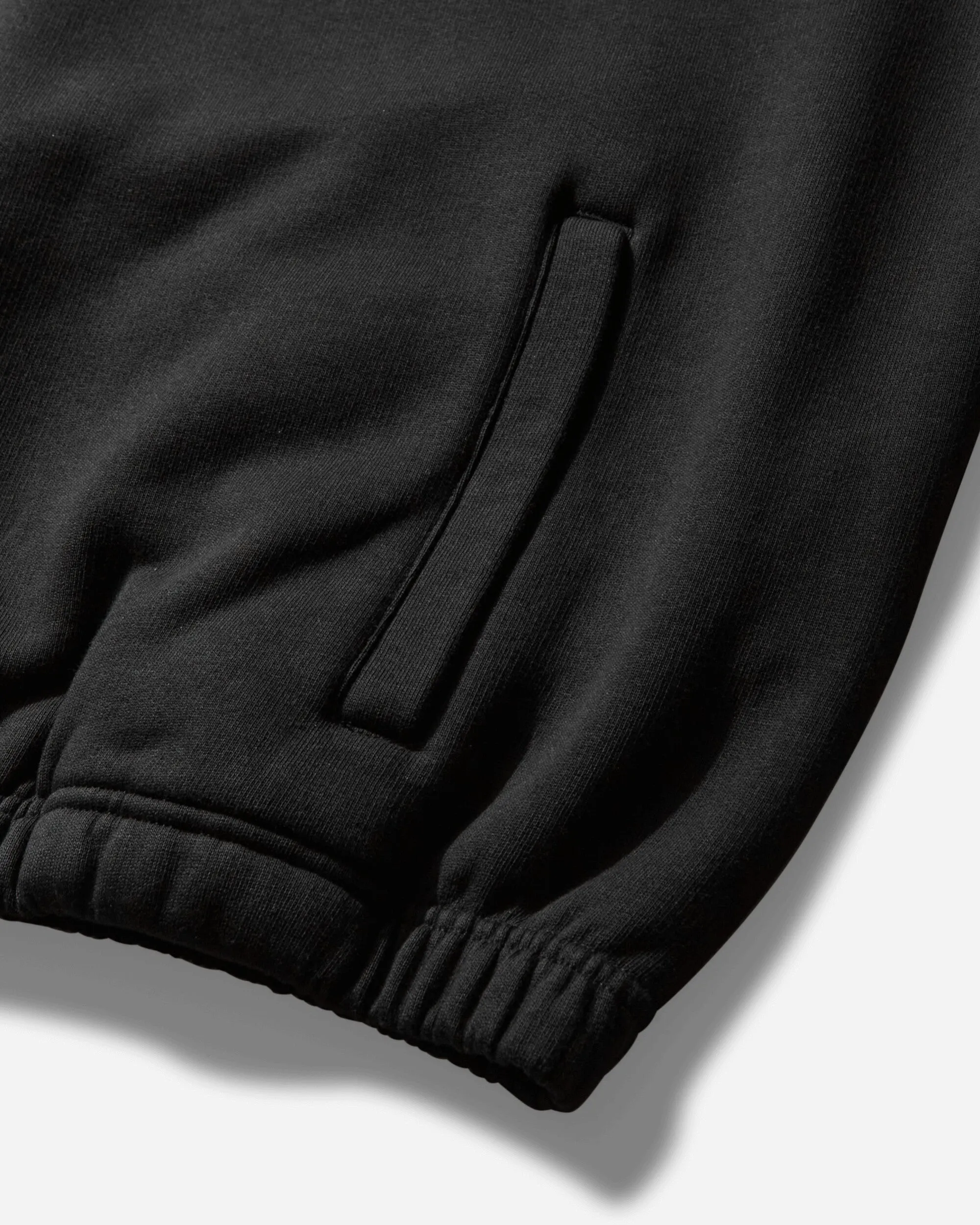 Men's Lazy Masked Hoodie Washed Black