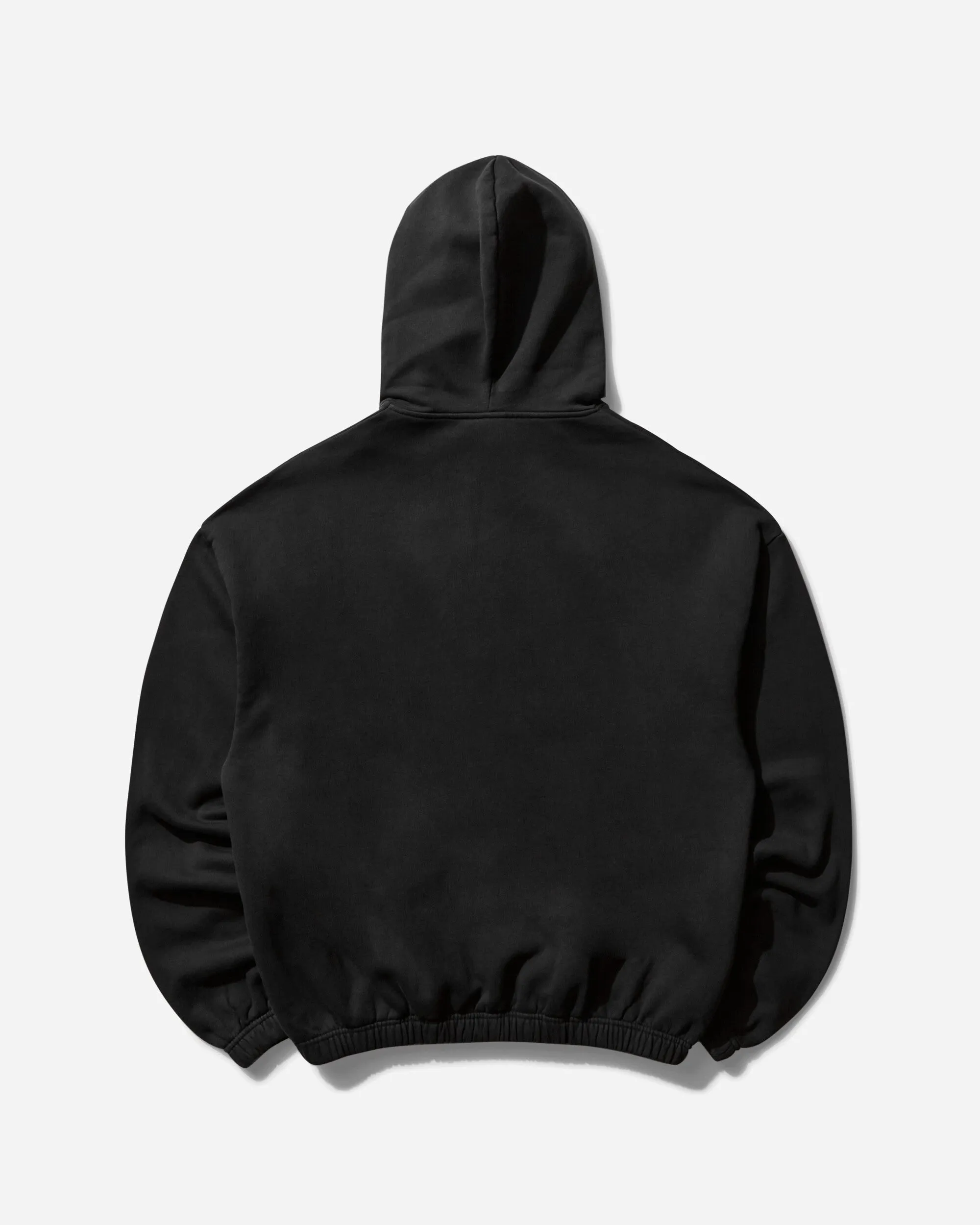 Men's Lazy Masked Hoodie Washed Black