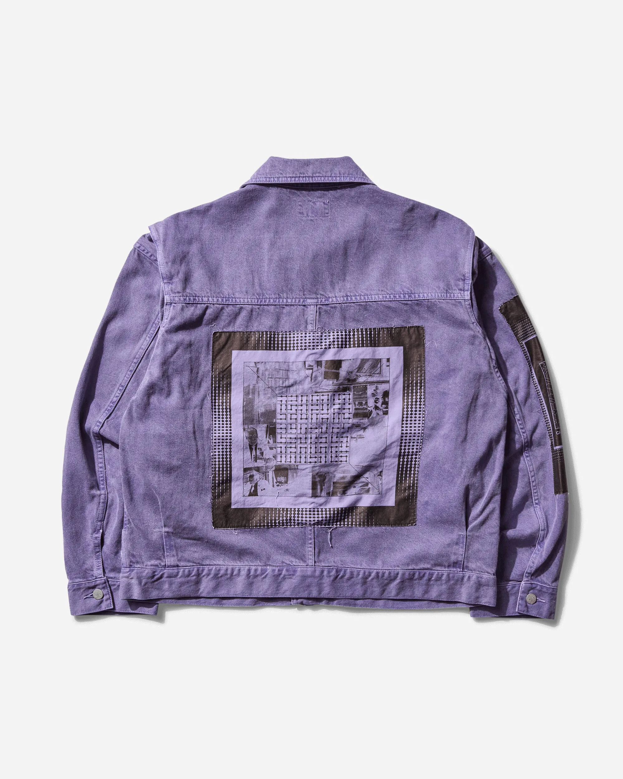 Men's Overdye VH EX DNA Denim Jacket Purple