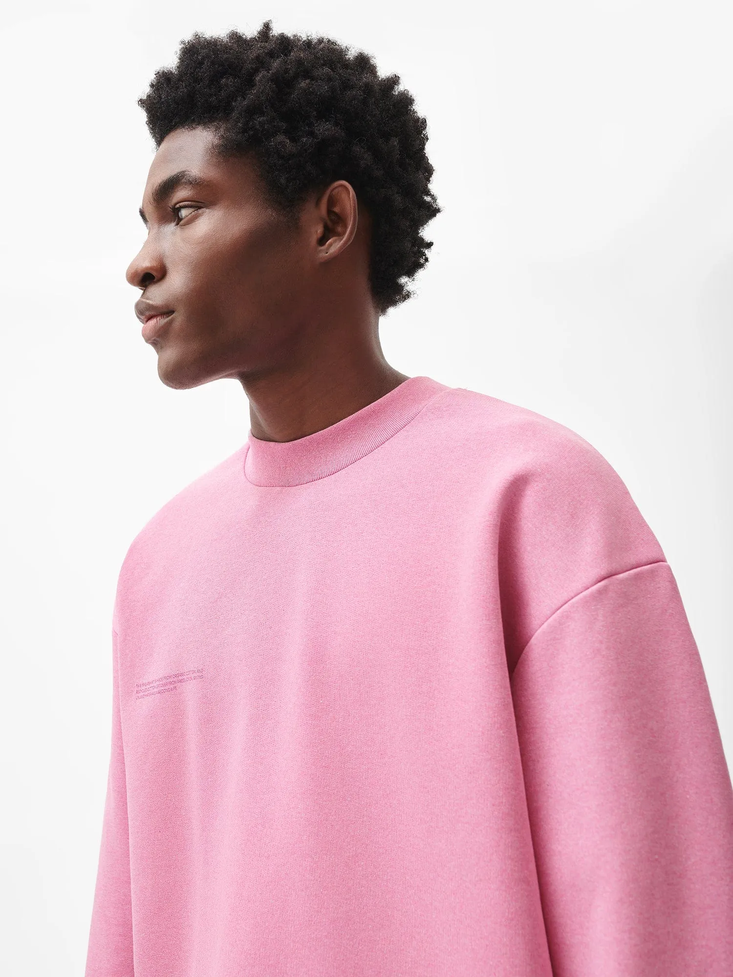 Mens Reclaimed Cotton Sweatshirt—reclaim sakura