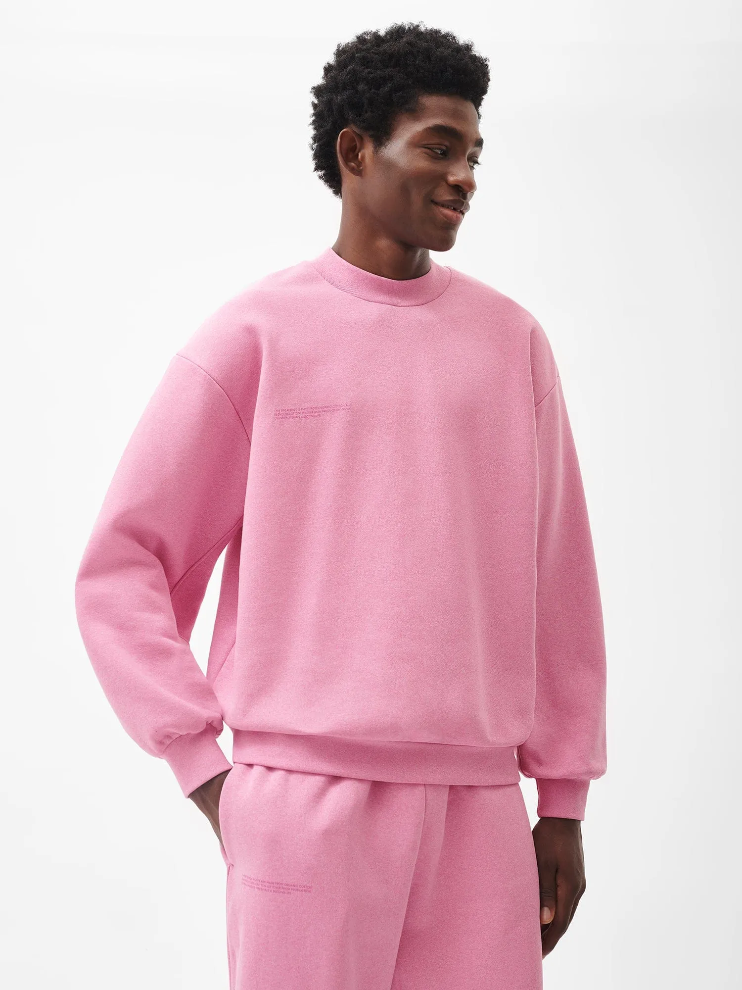 Mens Reclaimed Cotton Sweatshirt—reclaim sakura