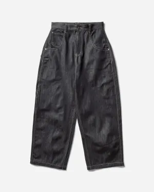 Men's Retro Baggy Denim Pants Dark Navy