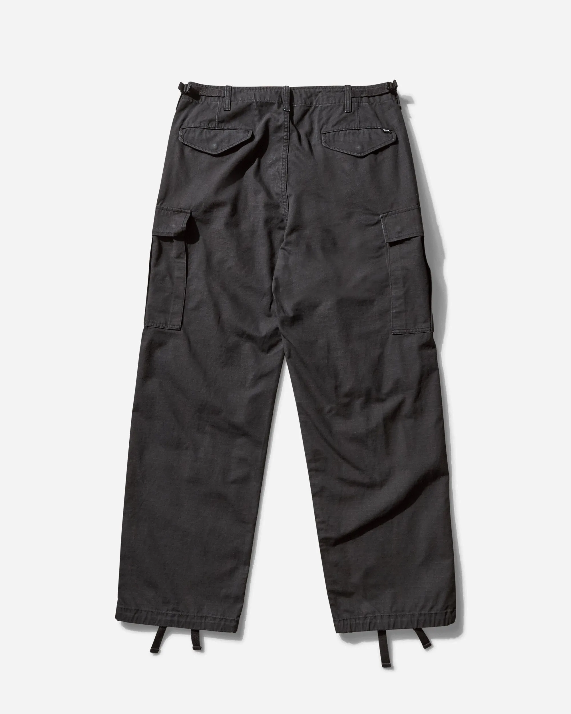 Men's Ripstop Military Cargo Pants Black