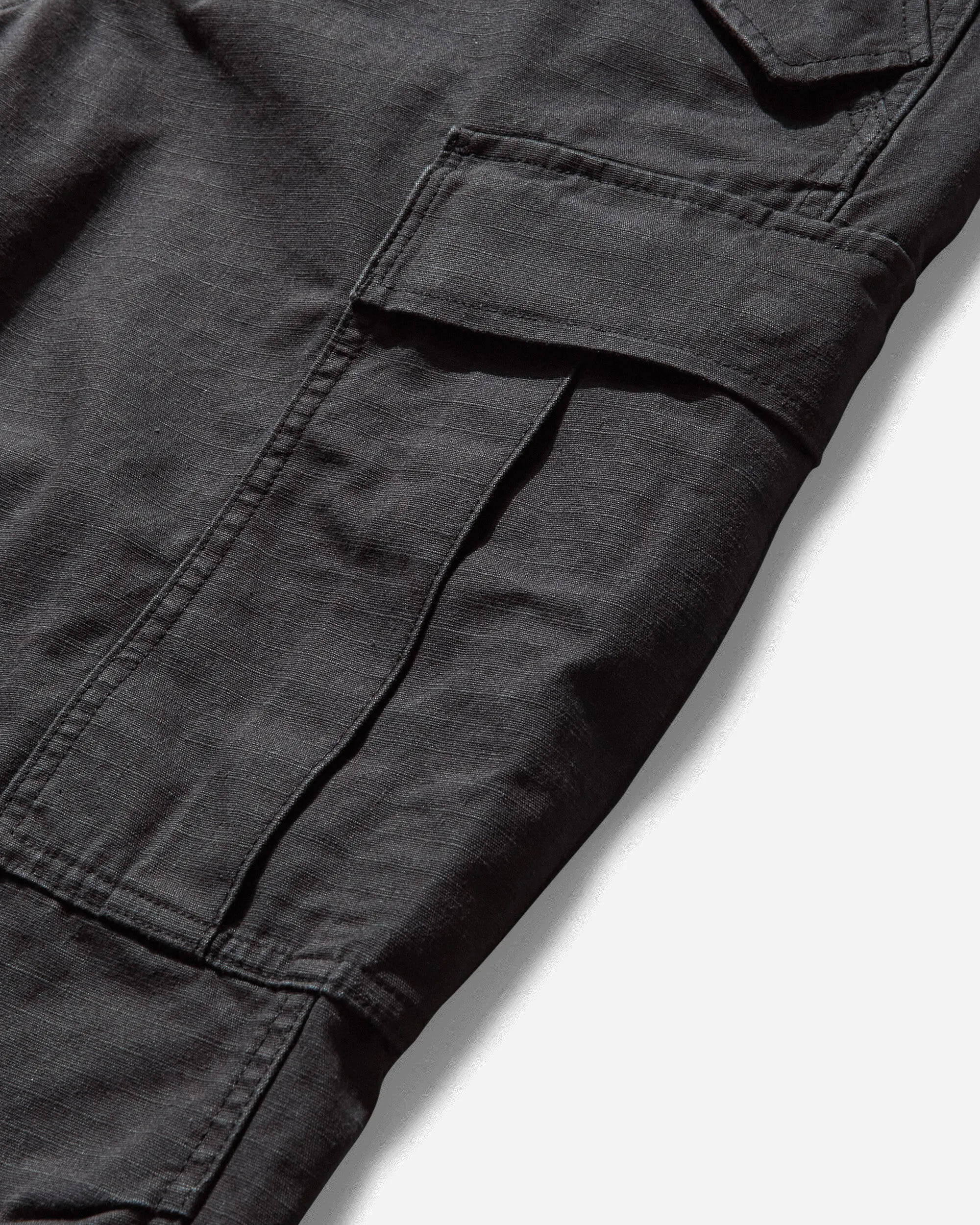 Men's Ripstop Military Cargo Pants Black