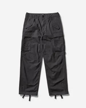 Men's Ripstop Military Cargo Pants Black