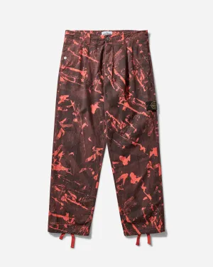 Men's Scan Camo Print Pants Black
