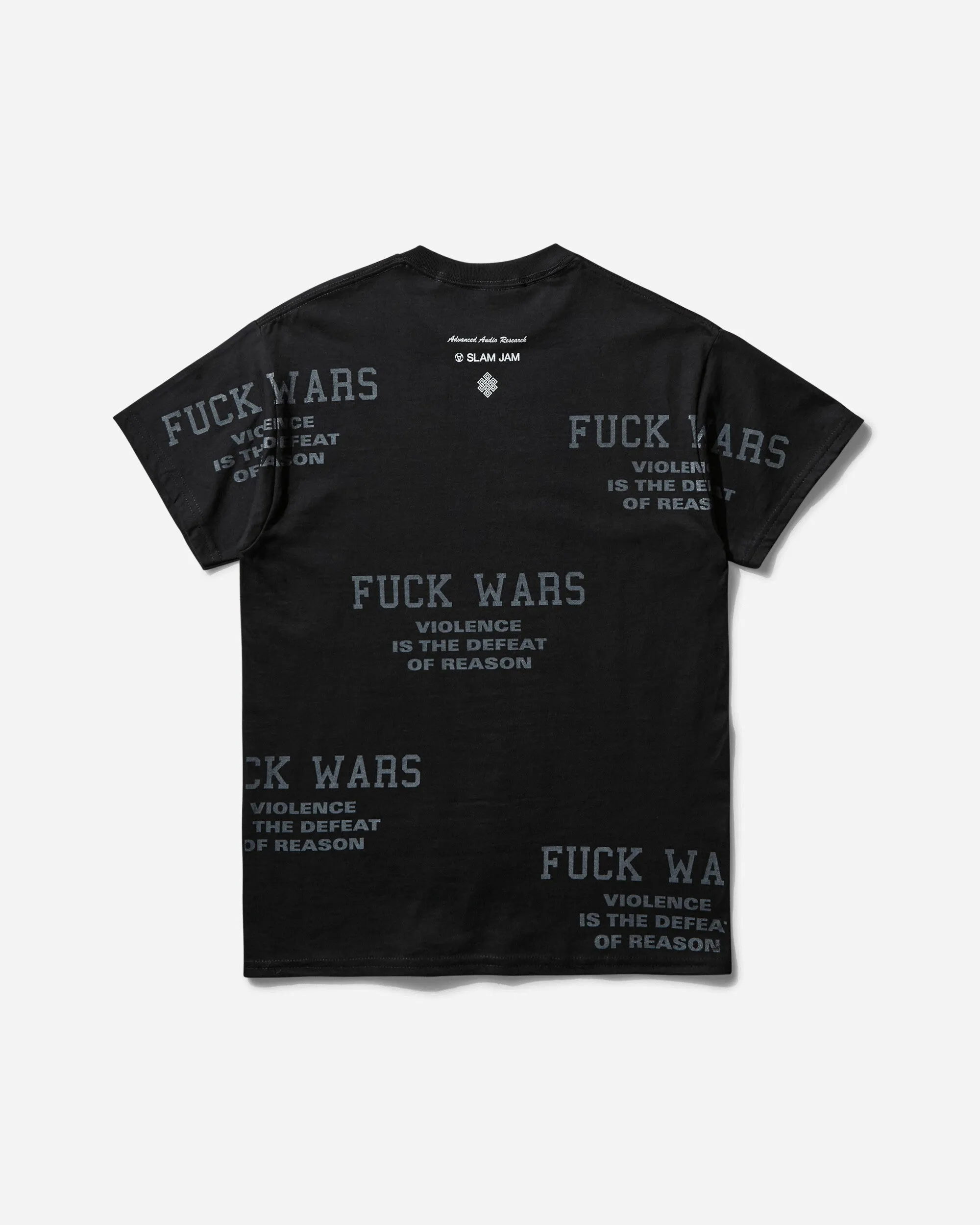Men's Slam Jam Fuck Wars T-Shirt Black