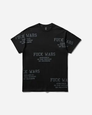 Men's Slam Jam Fuck Wars T-Shirt Black