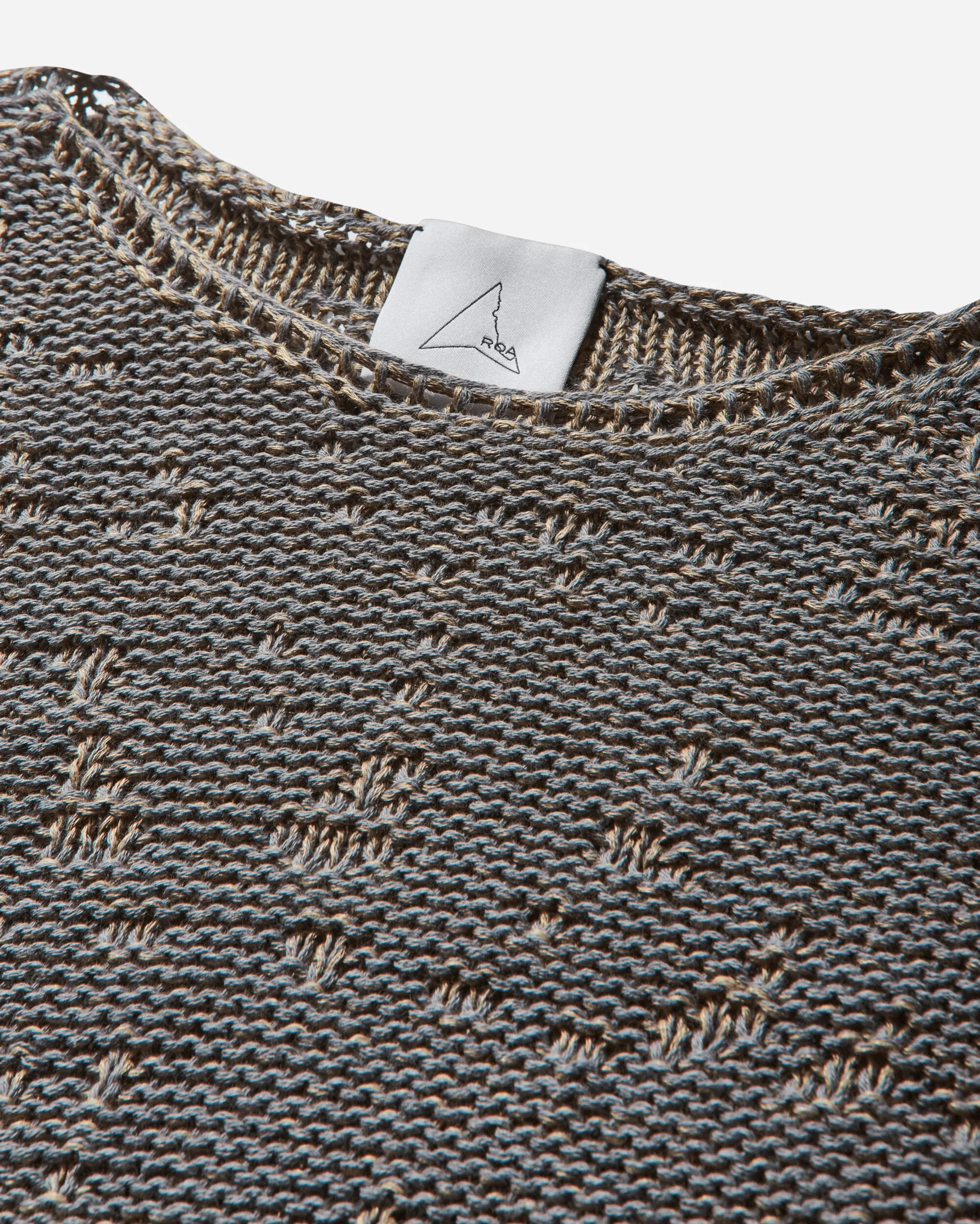 Men's Vortex Crewneck Sweater Beige Grey