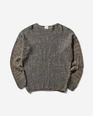 Men's Vortex Crewneck Sweater Beige Grey