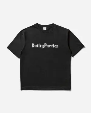 Men's Washed Heavy Weight Crew Neck T-Shirt (Type-4) Black