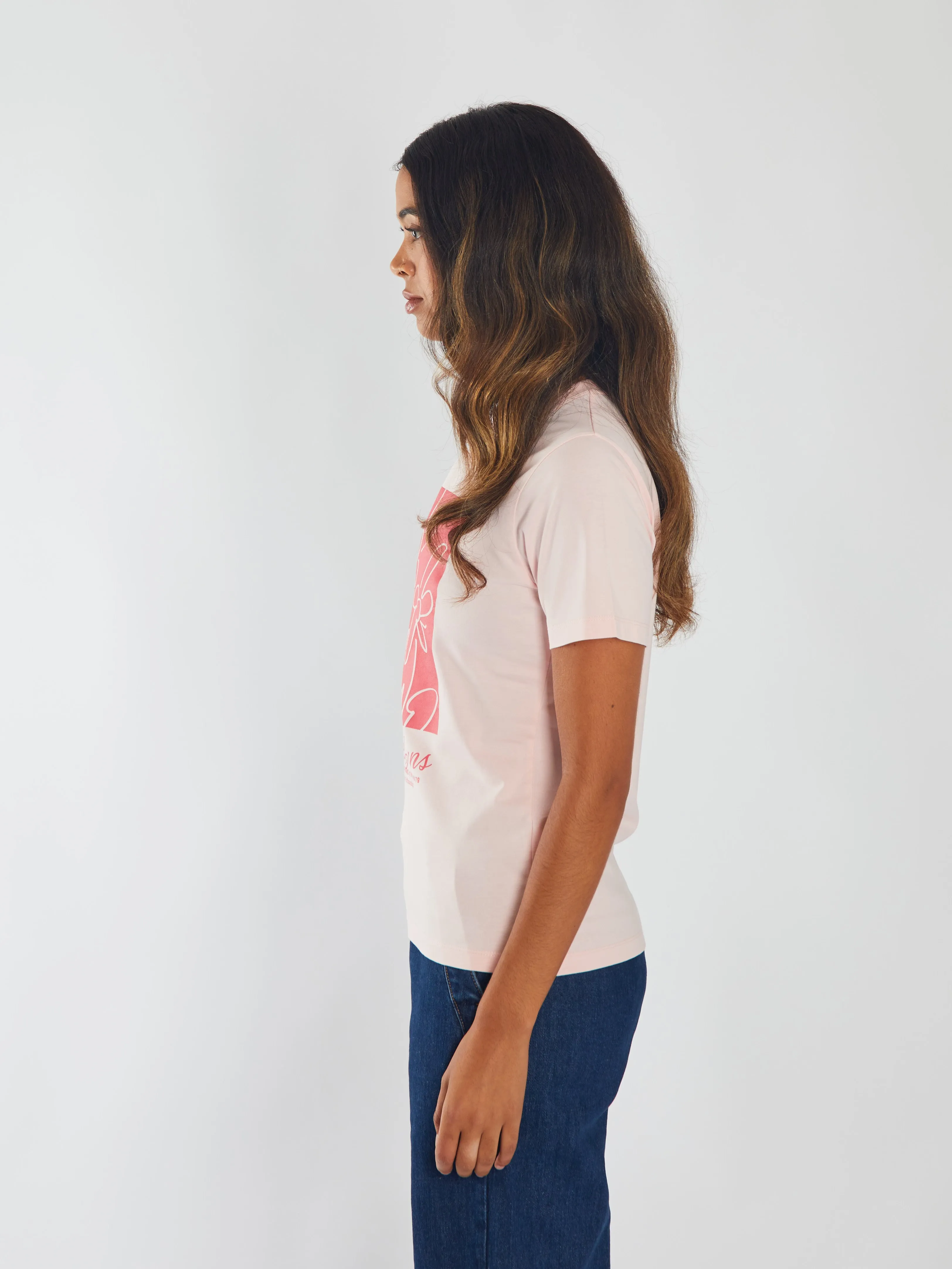 Mila Tee Strawberry Cream