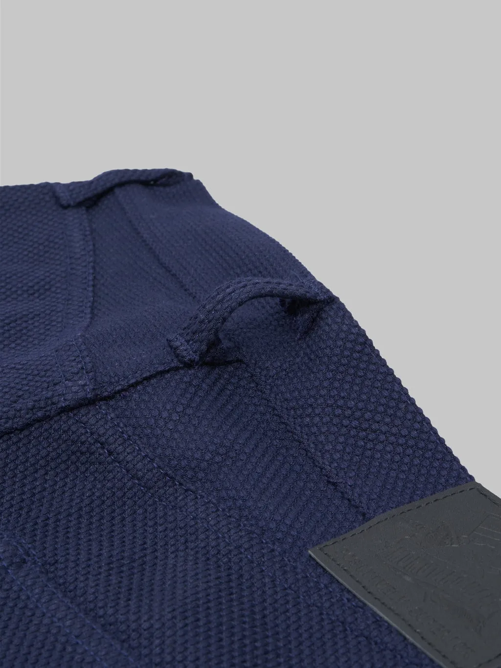 Momotaro MXPT1204 Nylon Sashiko Wide Tapered Jeans