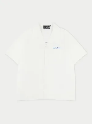 MULTI GRAPHIC MEMBERS ONLY SHIRT - OFF WHITE