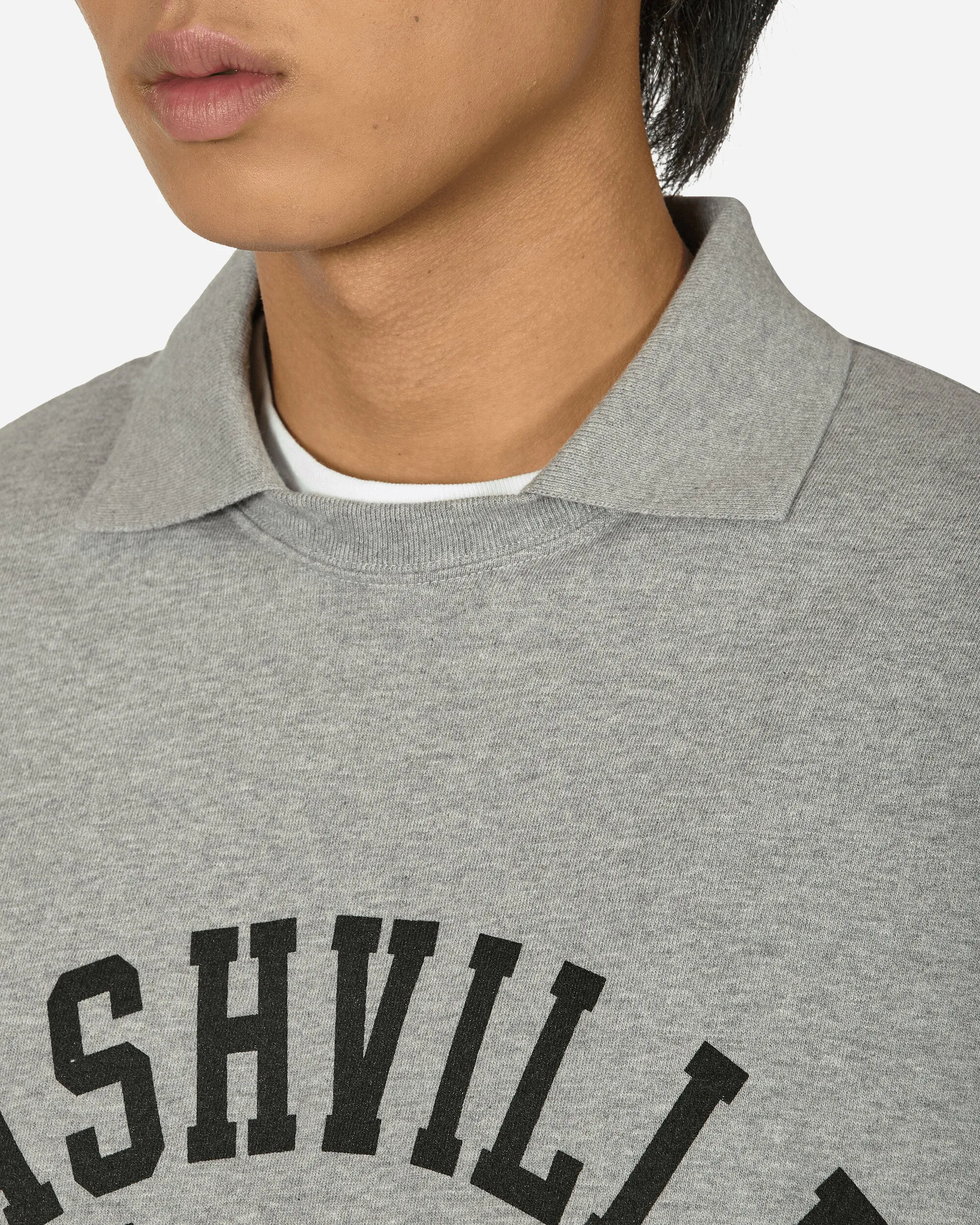 Nashville Collared Sweatshirt Grey