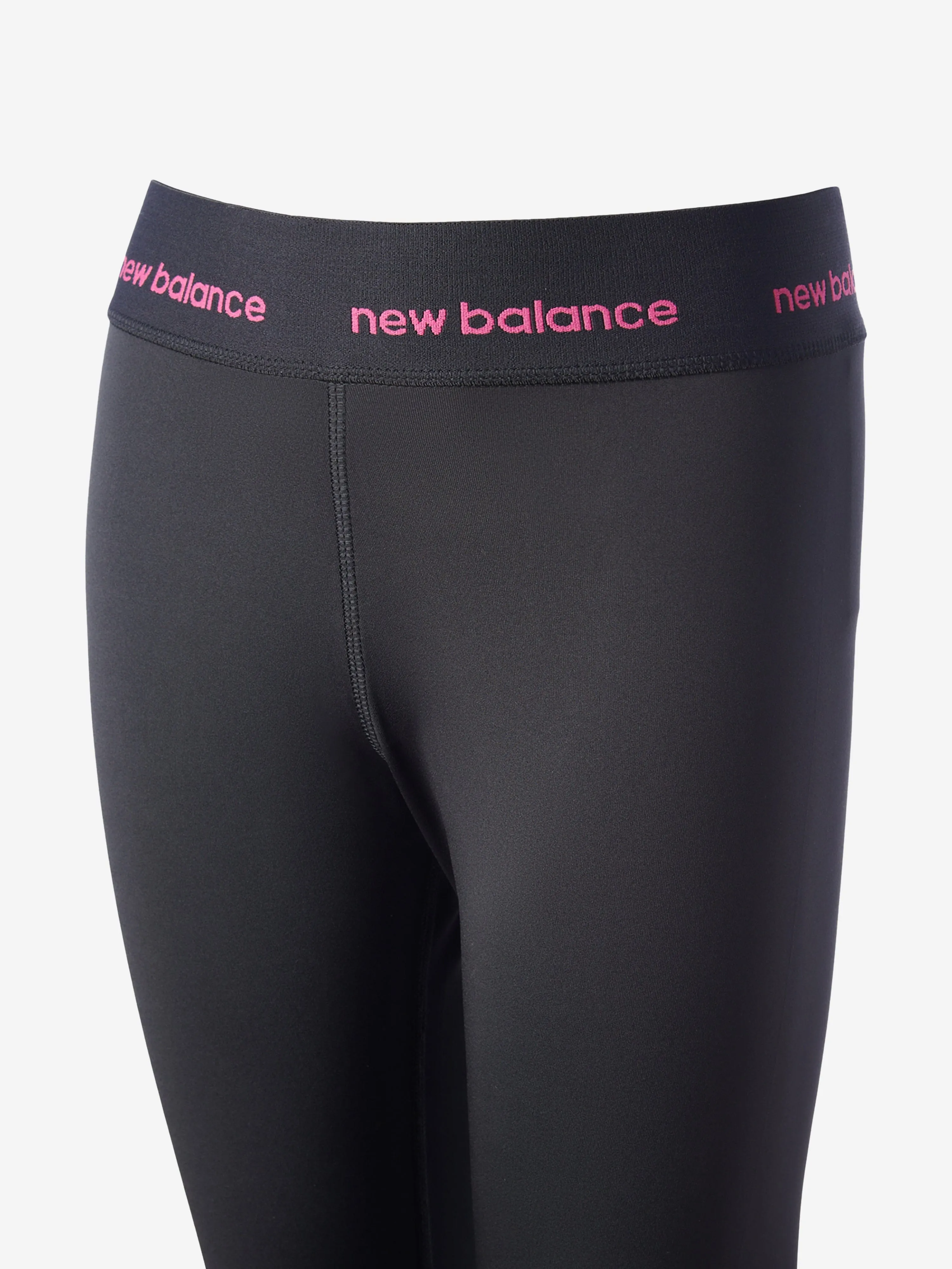 New Balance Girls Harmony High Rise Sport Leggings in Black