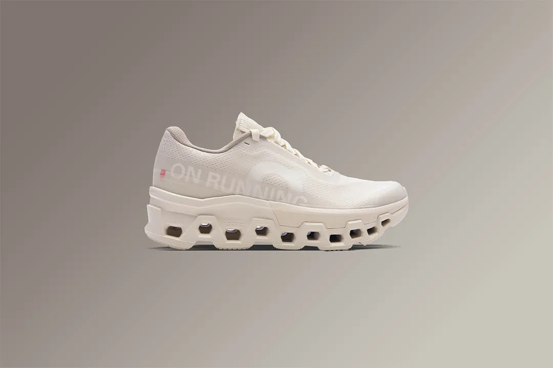 On x INVINCIBLE Cloudmonster 2 'Deconstructed Perfection' - Ivory/White