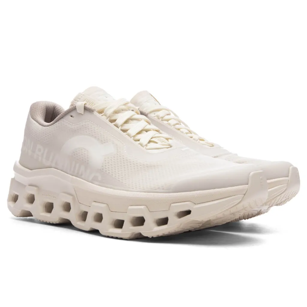 On x INVINCIBLE Cloudmonster 2 'Deconstructed Perfection' - Ivory/White
