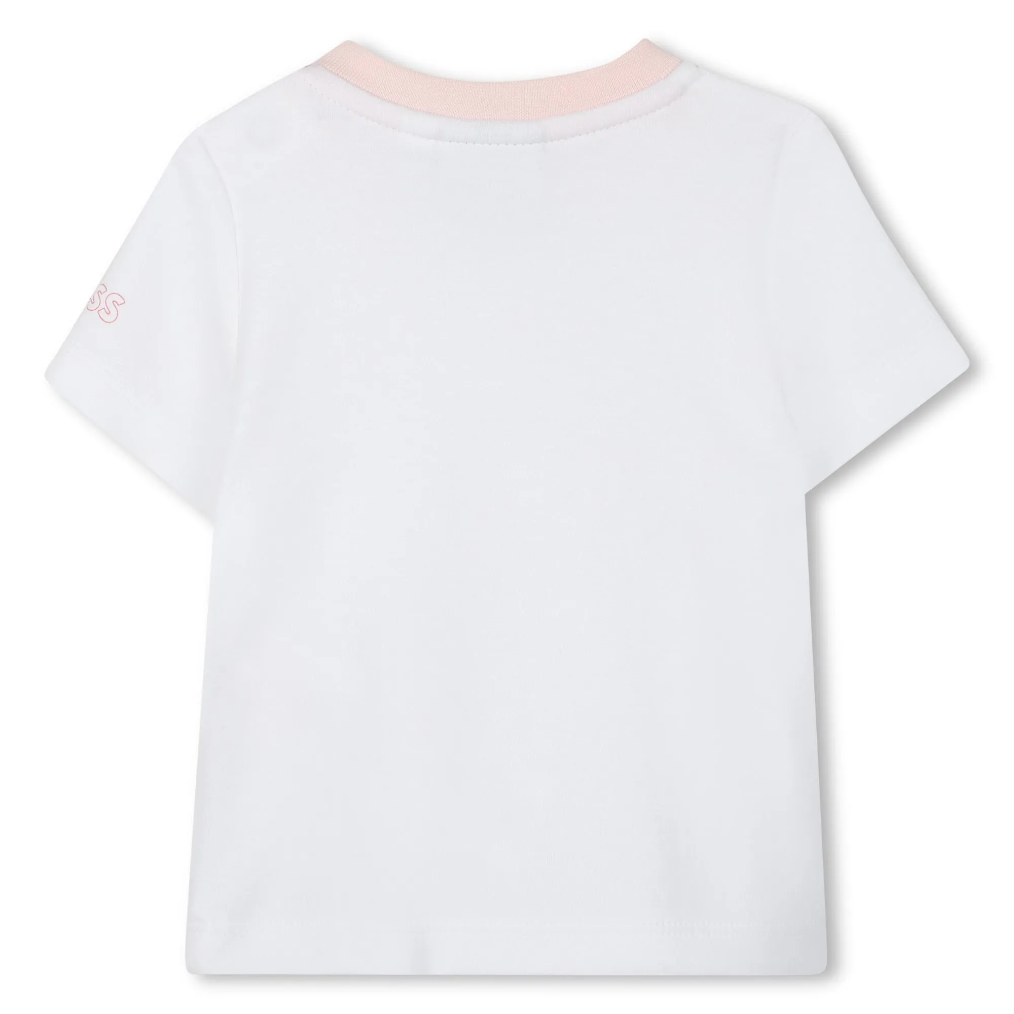Pale Pink Dungarees T-Shirt Set