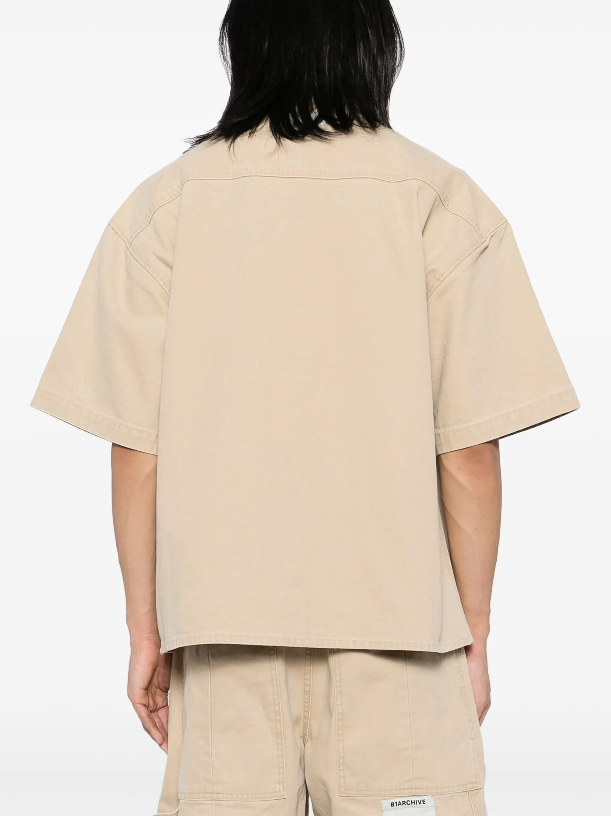 PATCH-POCKET BOXY-FIT SS WORKWEAR SHIRT