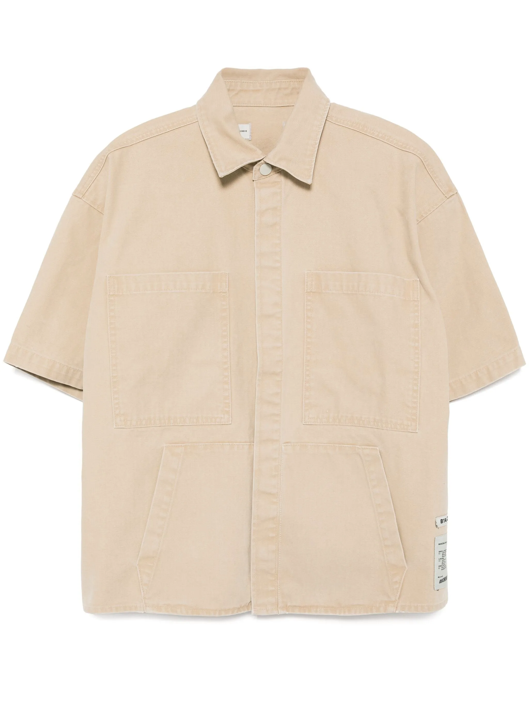 PATCH-POCKET BOXY-FIT SS WORKWEAR SHIRT