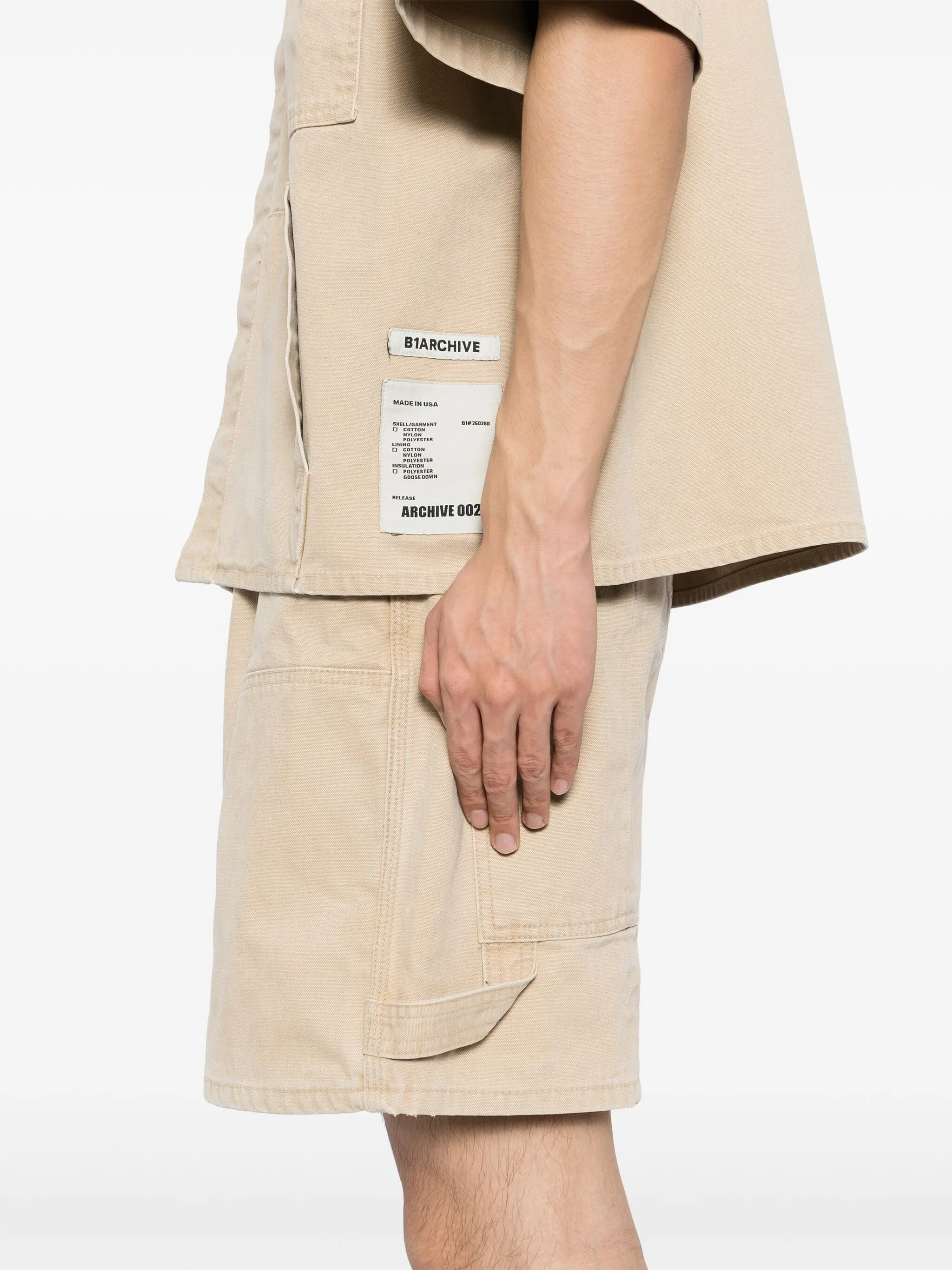 PATCH-POCKET BOXY-FIT SS WORKWEAR SHIRT