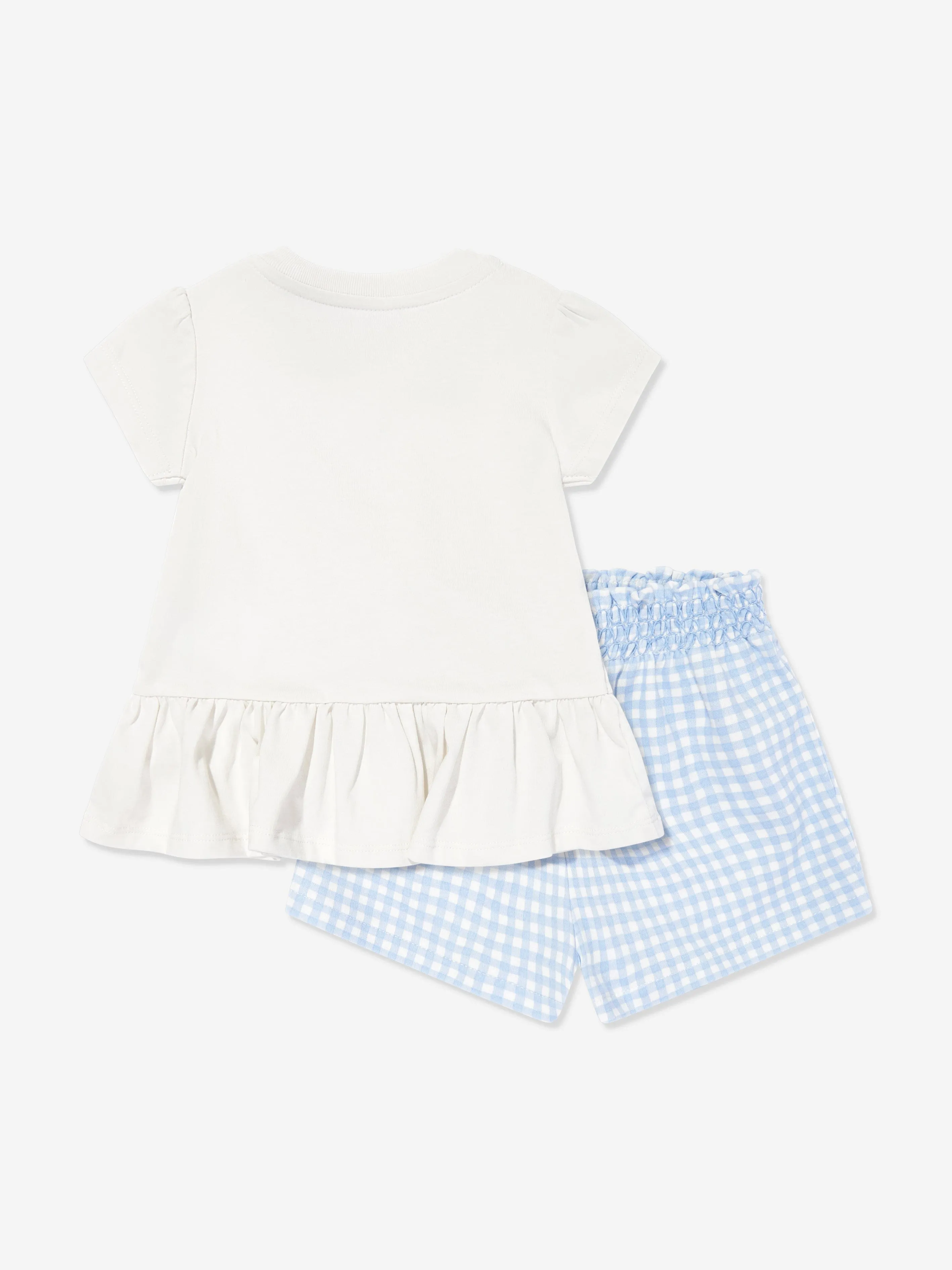 Ralph Lauren Baby Girls T-Shirt and Shorts Set in Blue