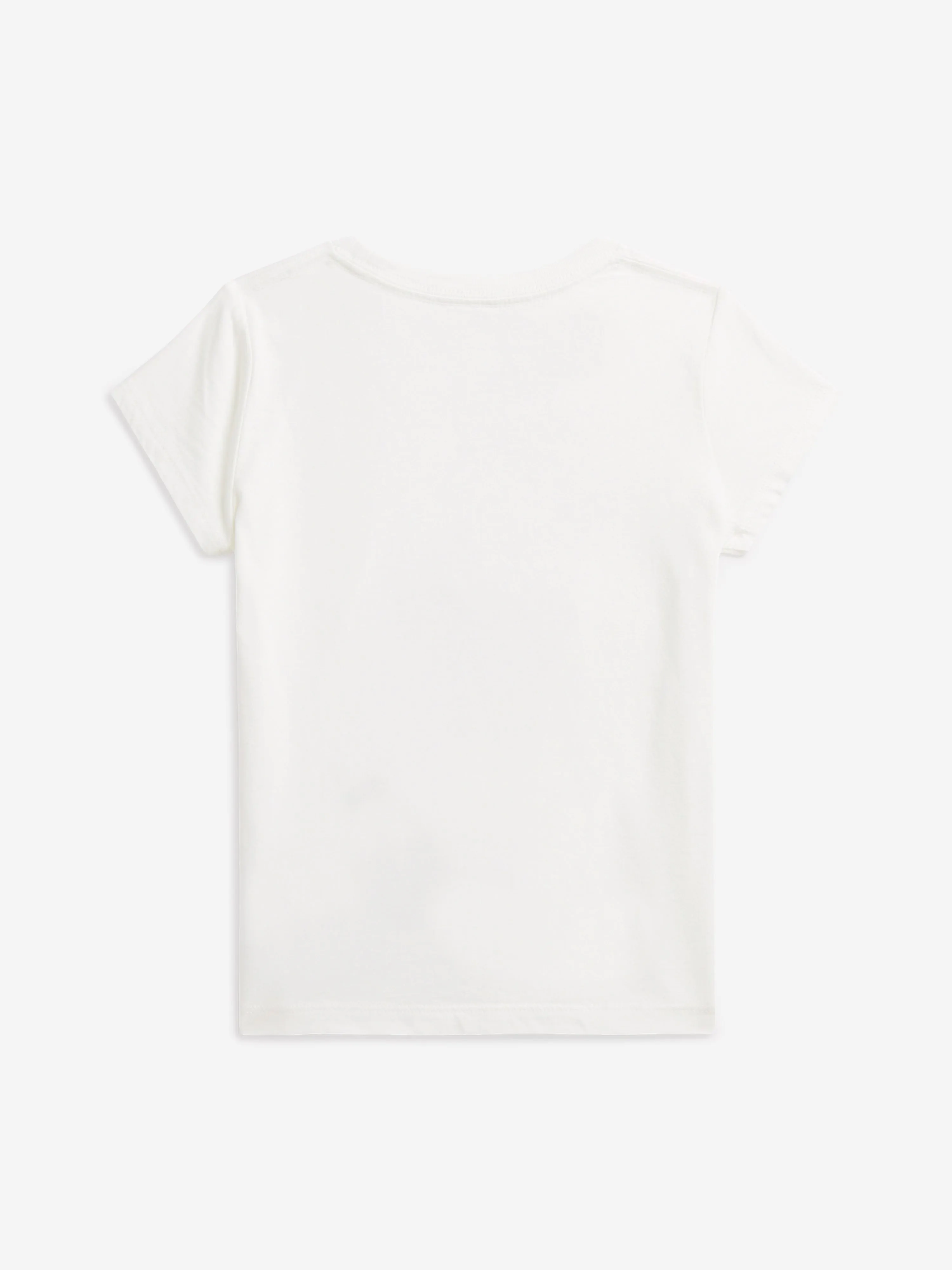 Ralph Lauren Girls Polo Puppy T-Shirt in White