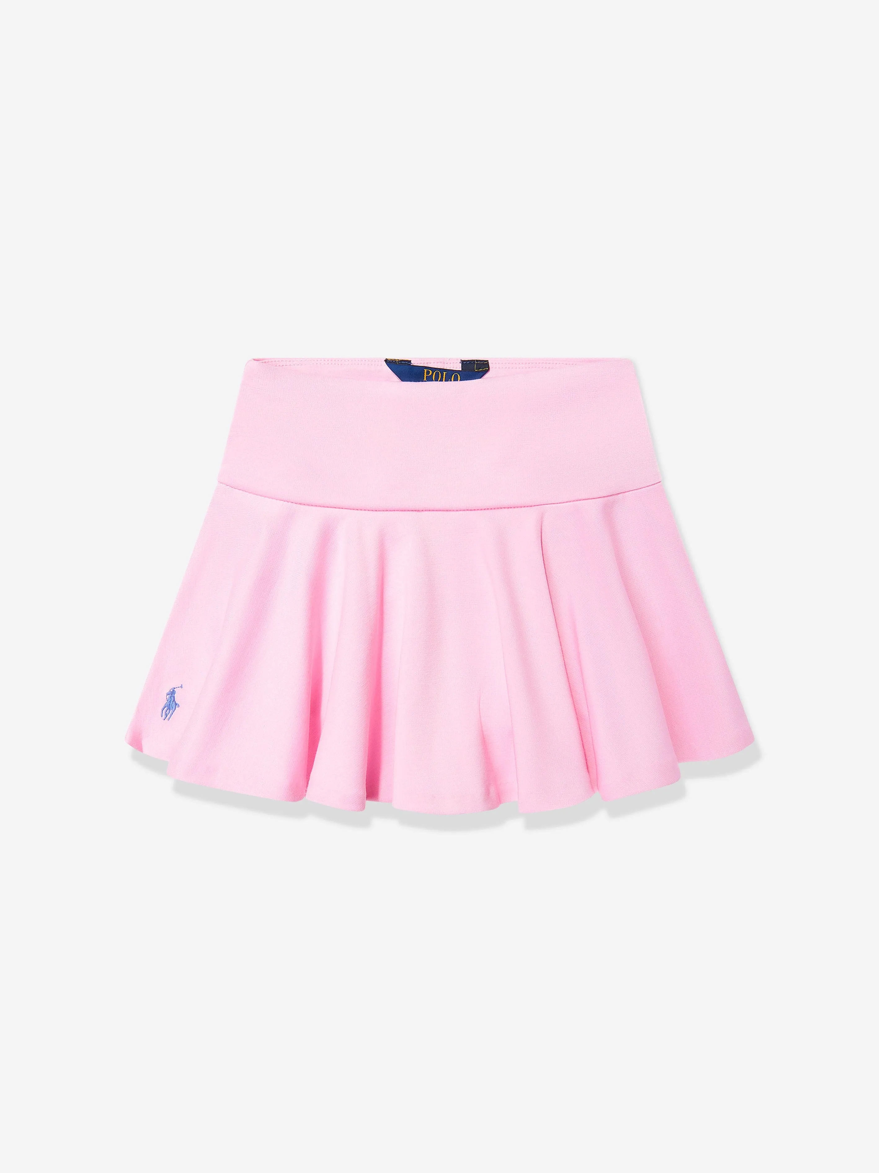 Ralph Lauren Girls T-Shirt and Skirt Set in Pink