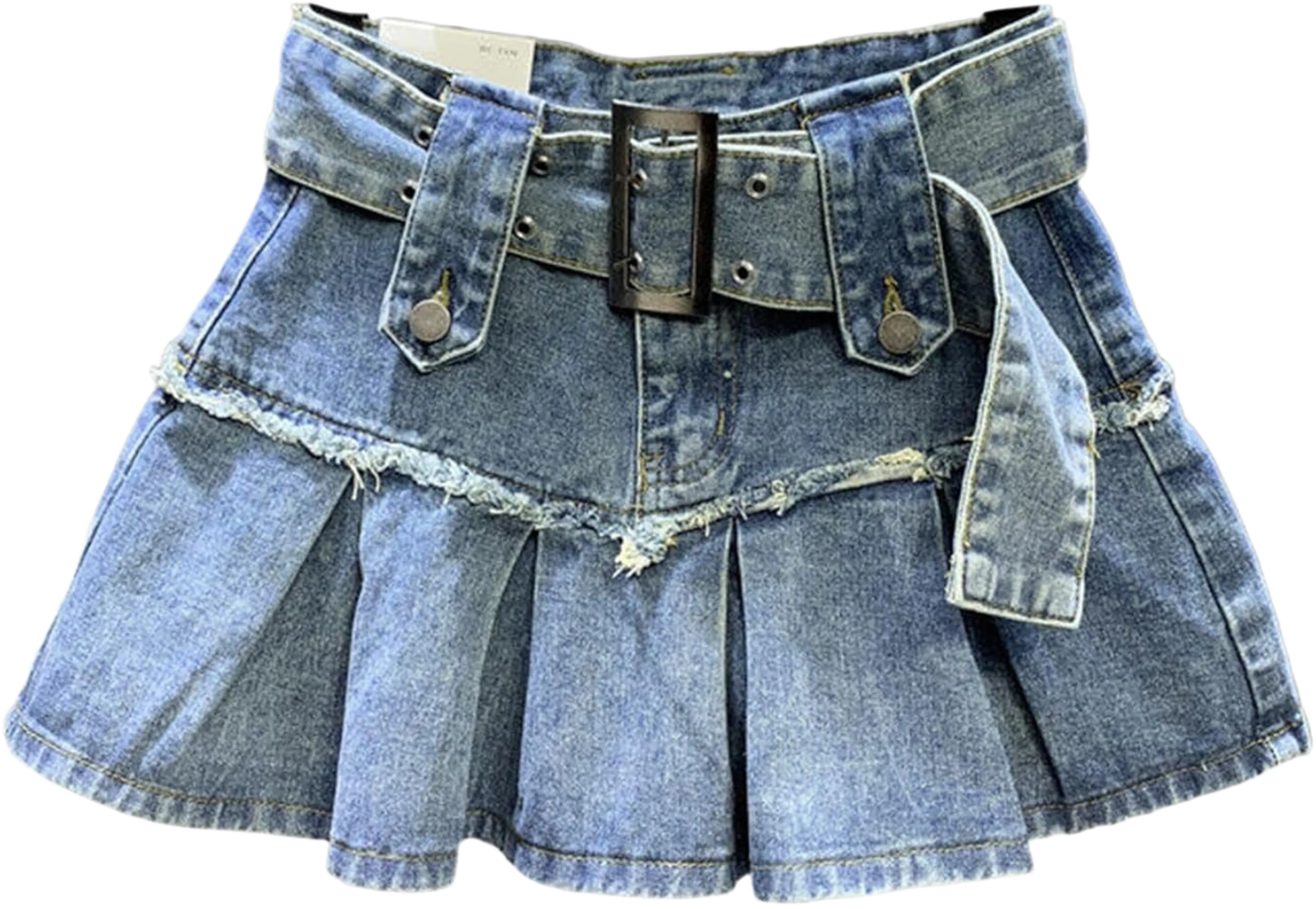 Retro Short Denim Skirt