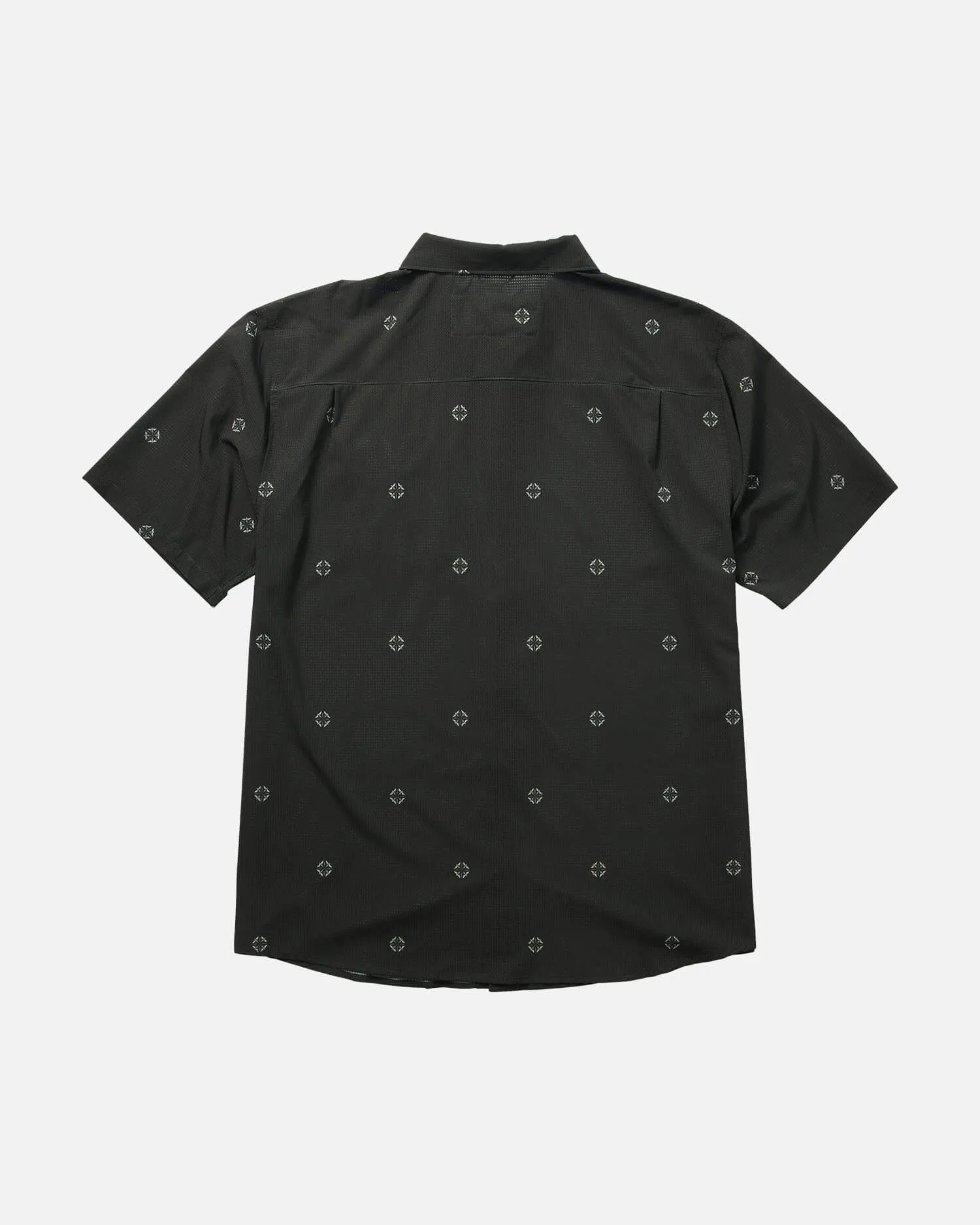 Sailfin Ss Perf Woven - Black