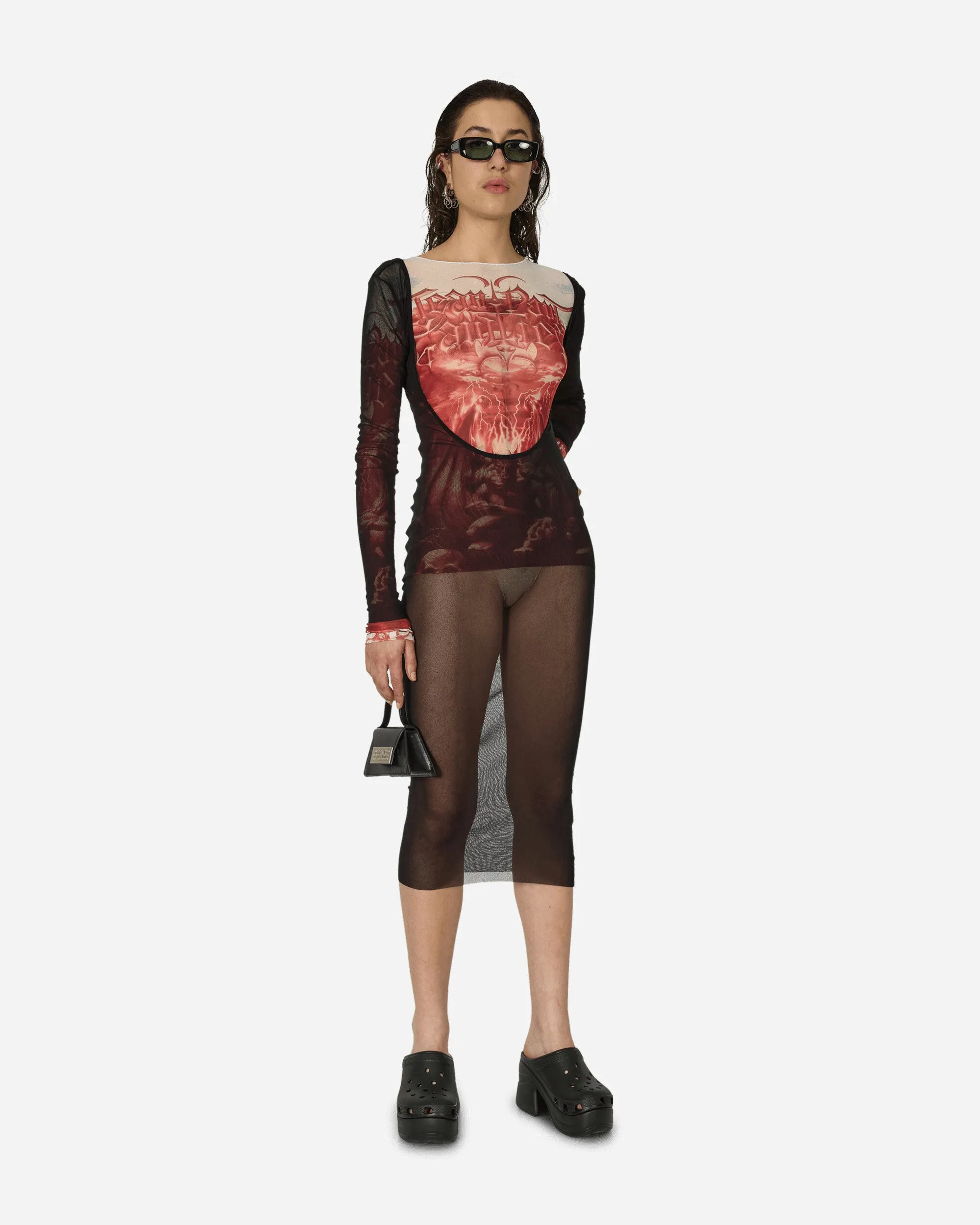 Shayne Oliver Long Dress Black