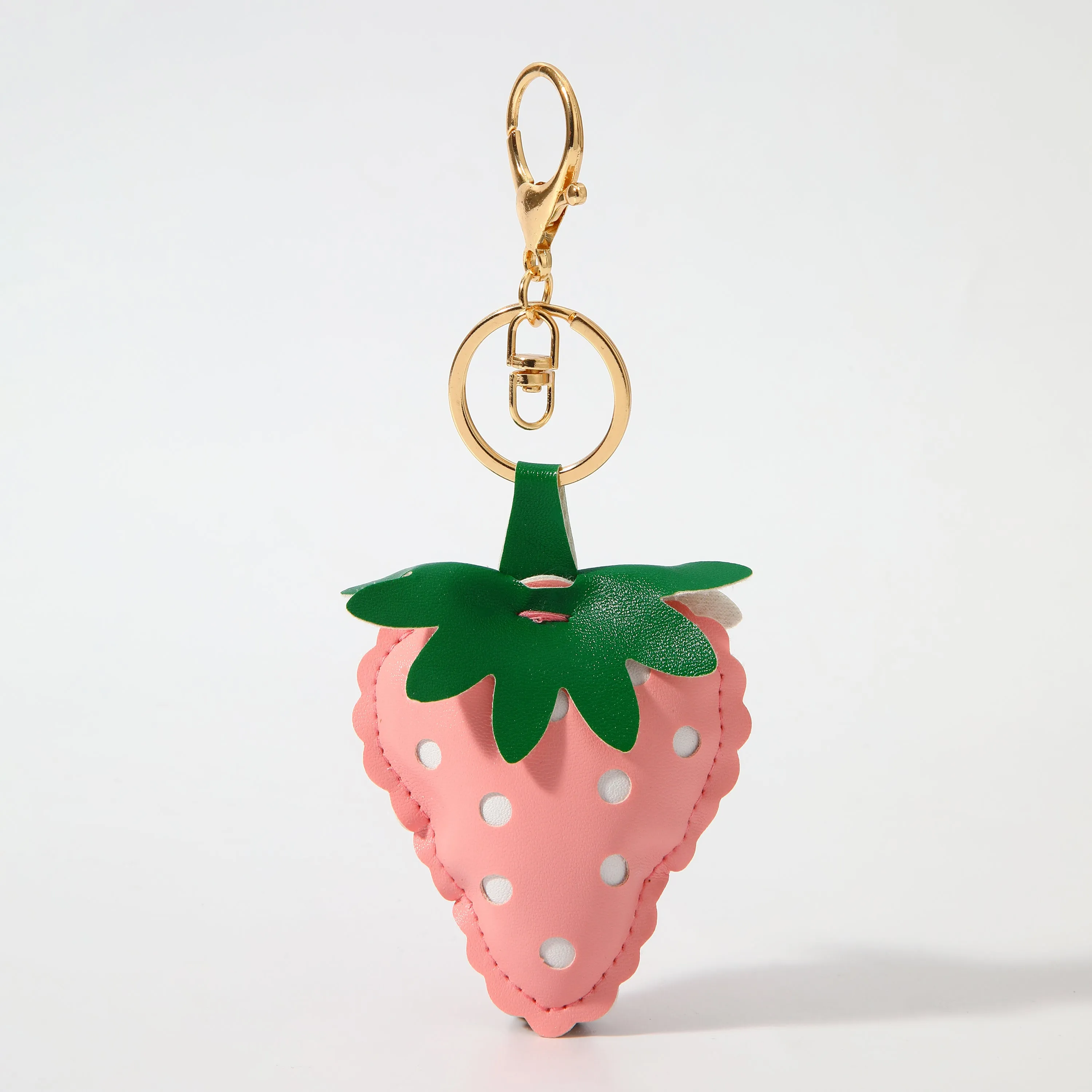 Strawberry Bag Charm Pink