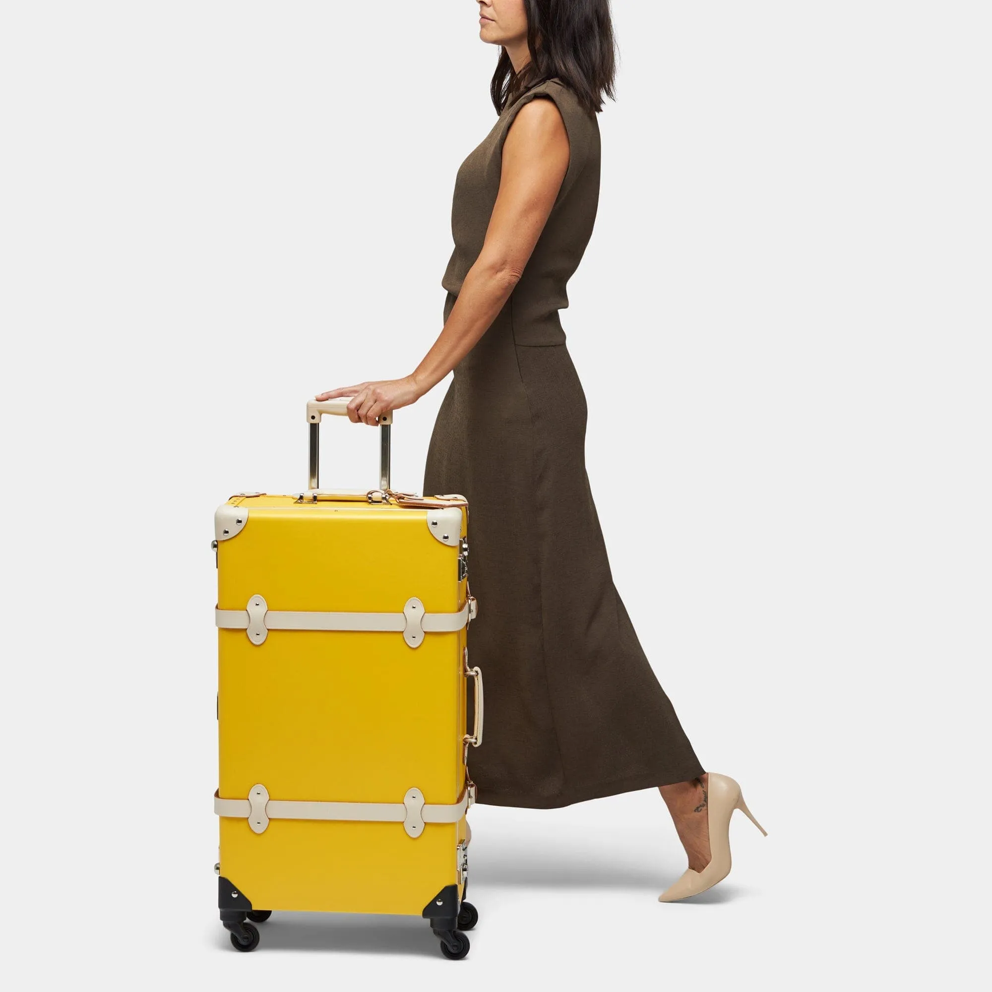 The Correspondent - Canary Yellow Check In Spinner