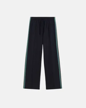 Track Pants In Technical Fleece Blue Marine