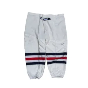 Used - CCM Performance Socks - Cream/Red/Navy