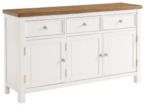 Westconi White / Brown Dining Room Server