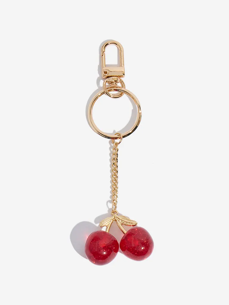 Westside Gold Cherry Bag Charm
