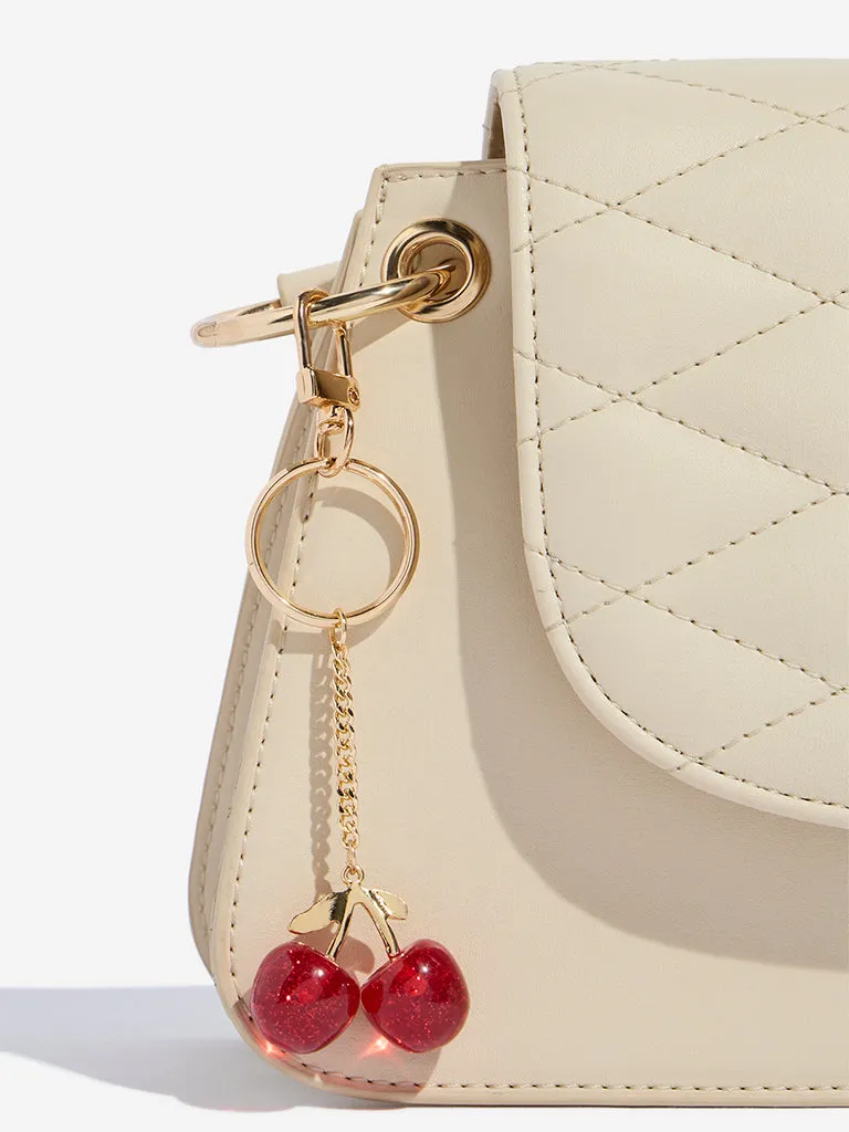 Westside Gold Cherry Bag Charm