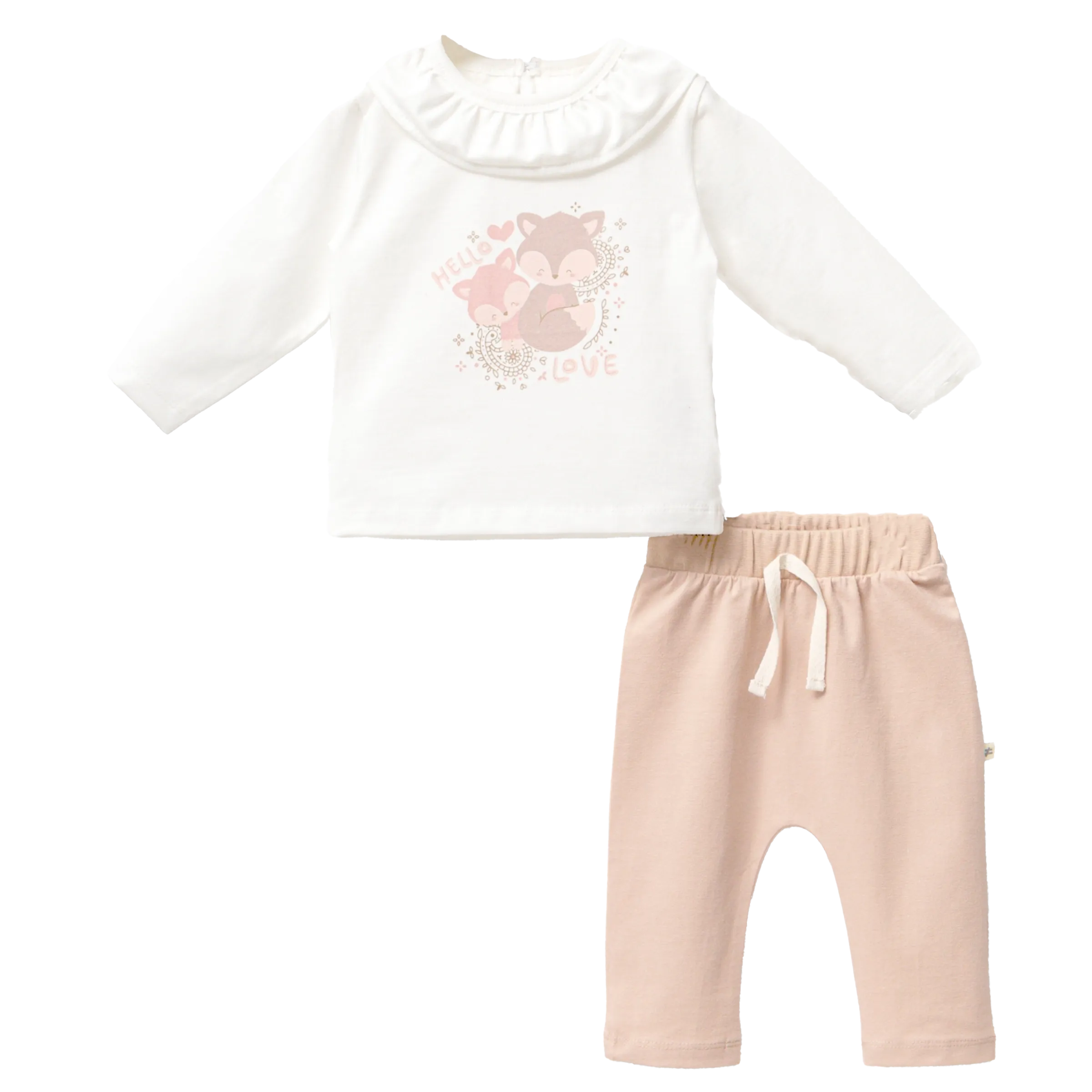 White Fox Graphic Outfit