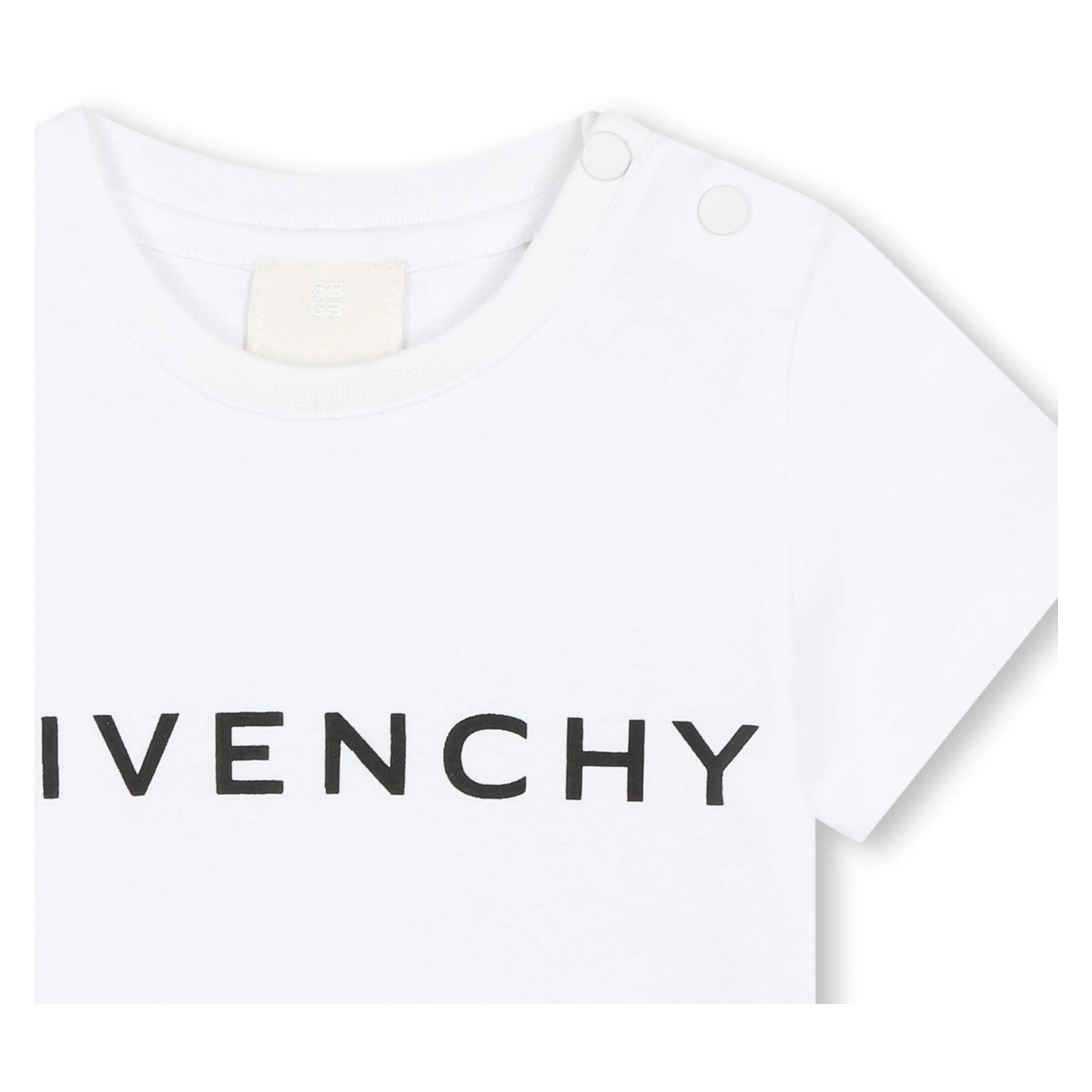 White Wide Logo T-Shirt
