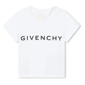 White Wide Logo T-Shirt