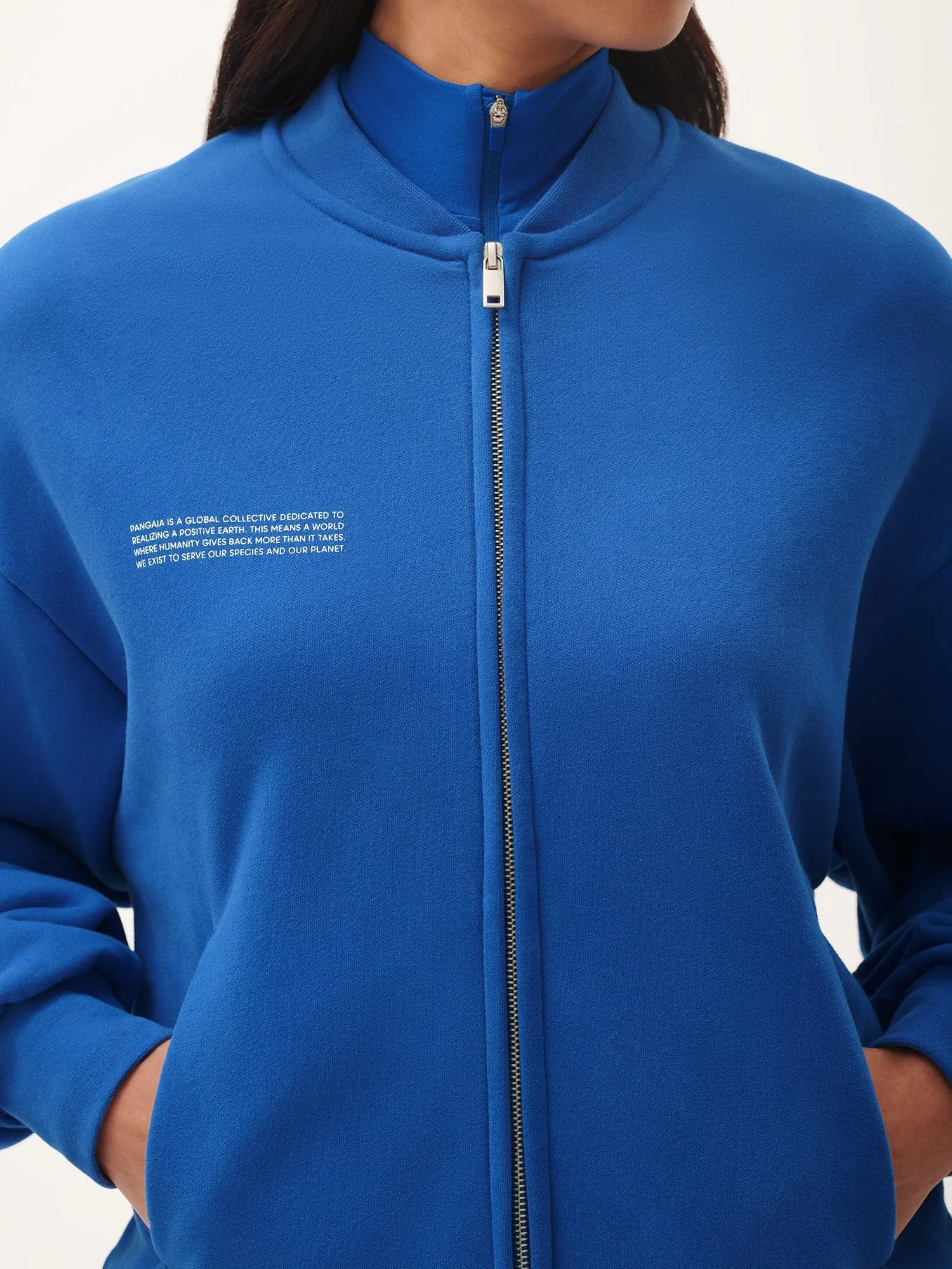 Womens 365 Midweight Bomber Jacket—Gaia Blue