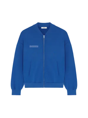 Womens 365 Midweight Bomber Jacket—Gaia Blue